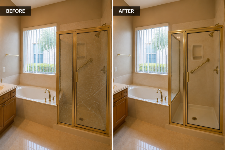 Shower Glass Replacement in Las Vegas
